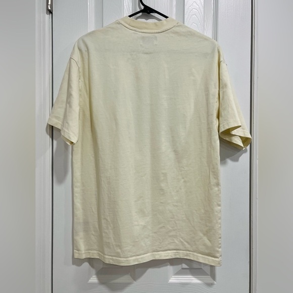 Made on Earth Studios rodeo cotton men's beige t-shirt- Size Small or XS - Picture 3 of 7